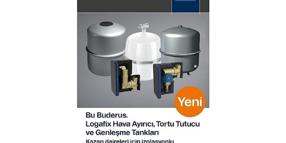 Buderus Isıtma Sistemleri Ürün Gamını Yeni Isıtma Yan Ekipmanları ile Genişletiyor