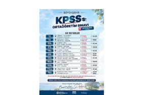 Büyükşehir’den KPSS için özel ulaşım planlaması