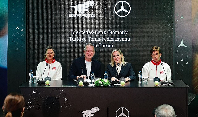 Mercedes-Benz Otomotiv, Türkiye Tenis Federasyonu’nun Ana Sponsoru Oldu
