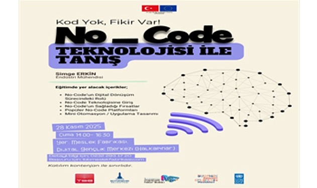 Meslek Fabrikası, No-Code teknolojisi ile tanıştırıyor