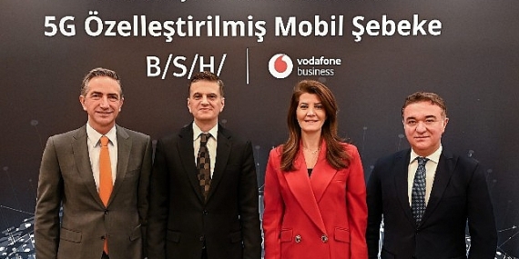 Vodafone Business ve BSH Ev Aletleri, Türkiye’de ticari kullanımdaki ilk 5G destekli akıllı fabrika uygulamasını hayata geçirdi